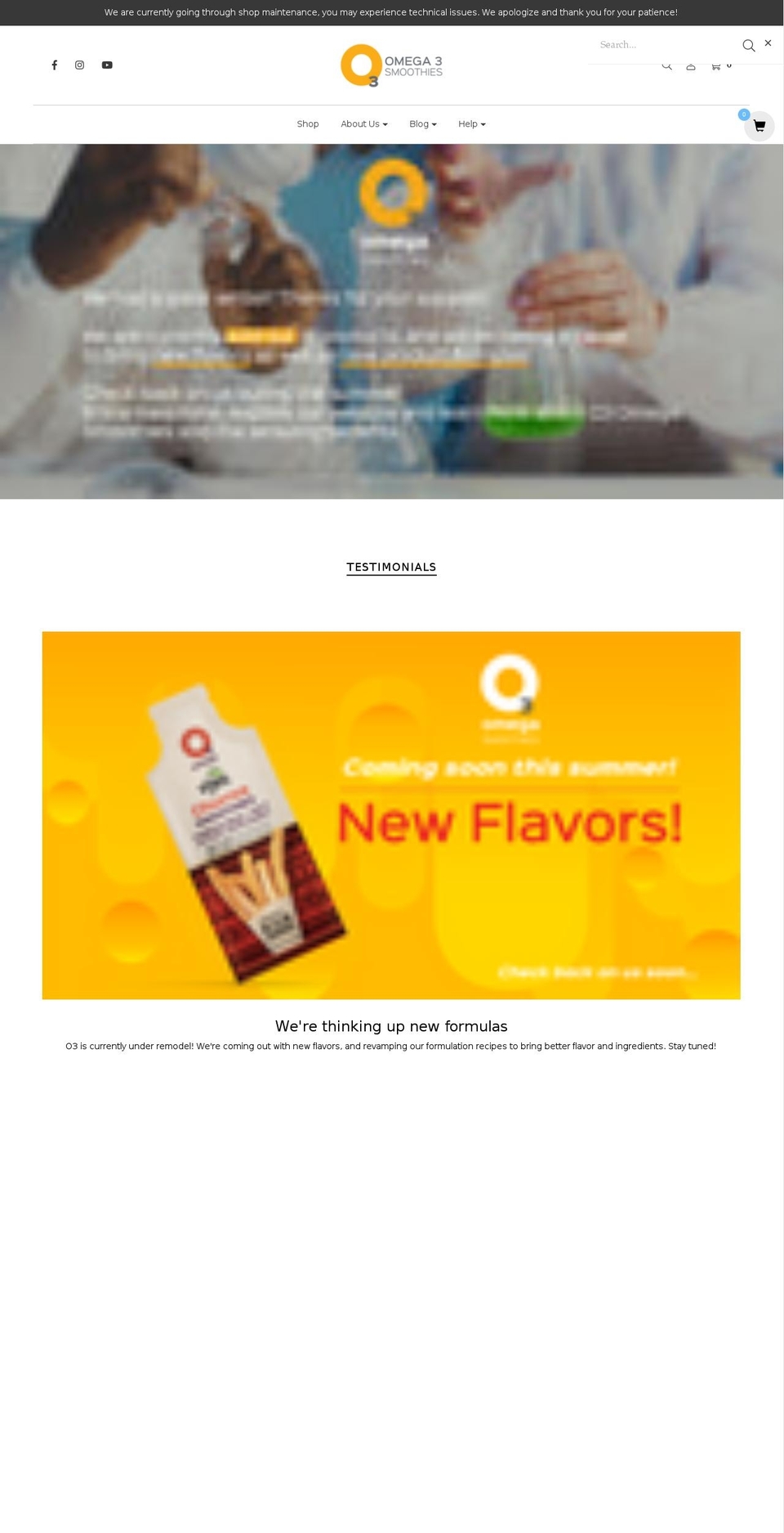 Copy of Motion Shopify theme site example 03smoothie.com