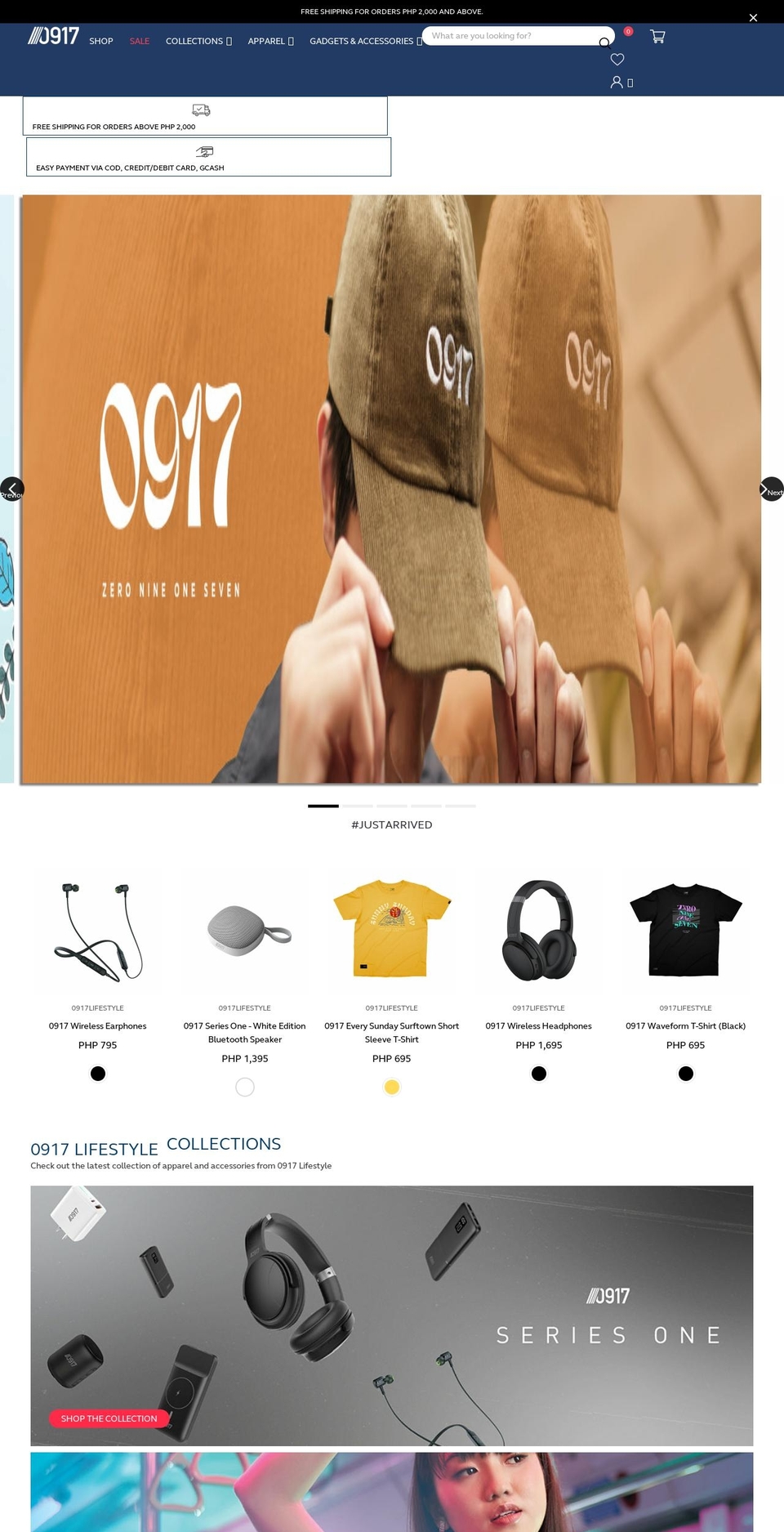 0917lifestyle.com shopify website screenshot