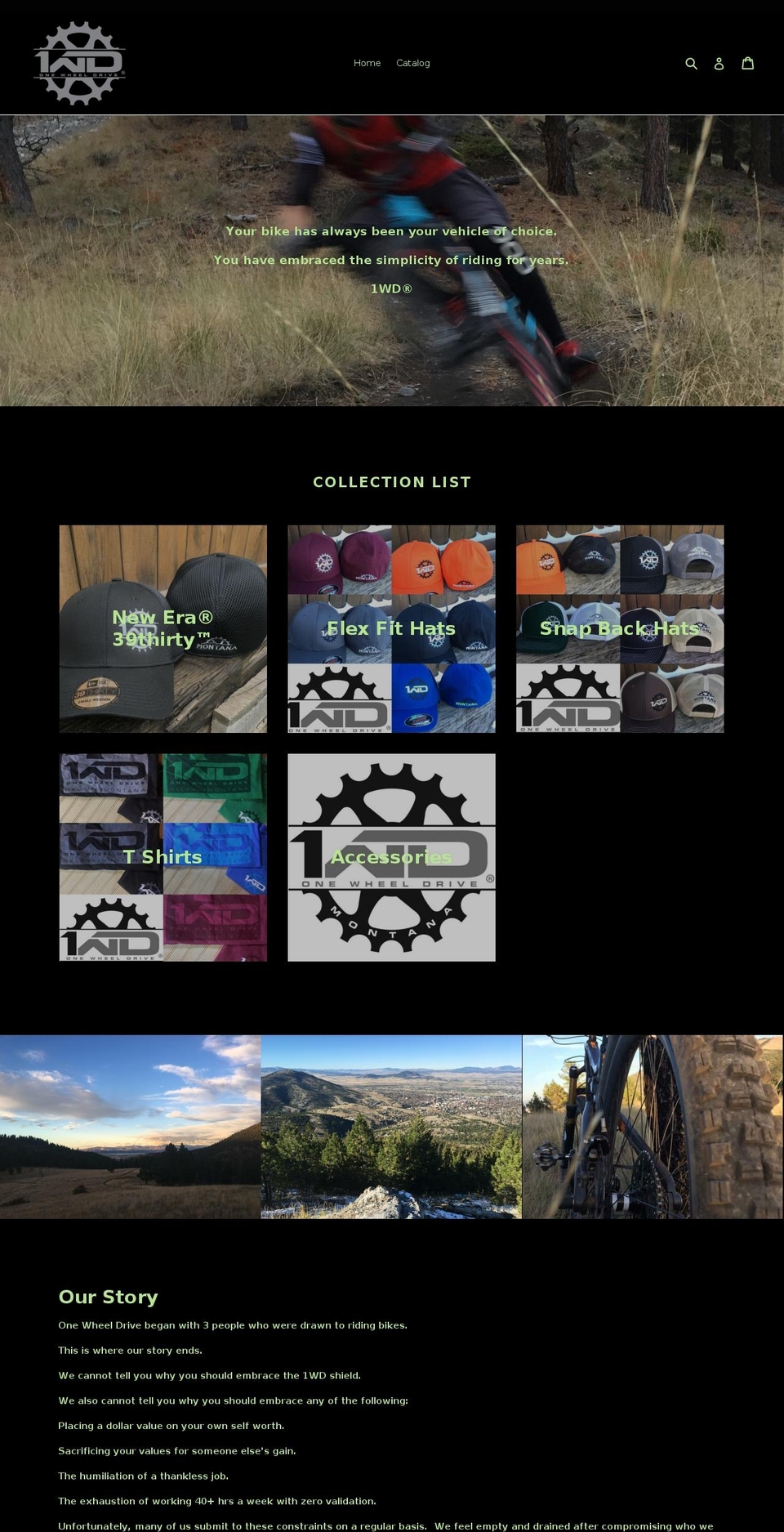 1-wheeldrive.com shopify website screenshot