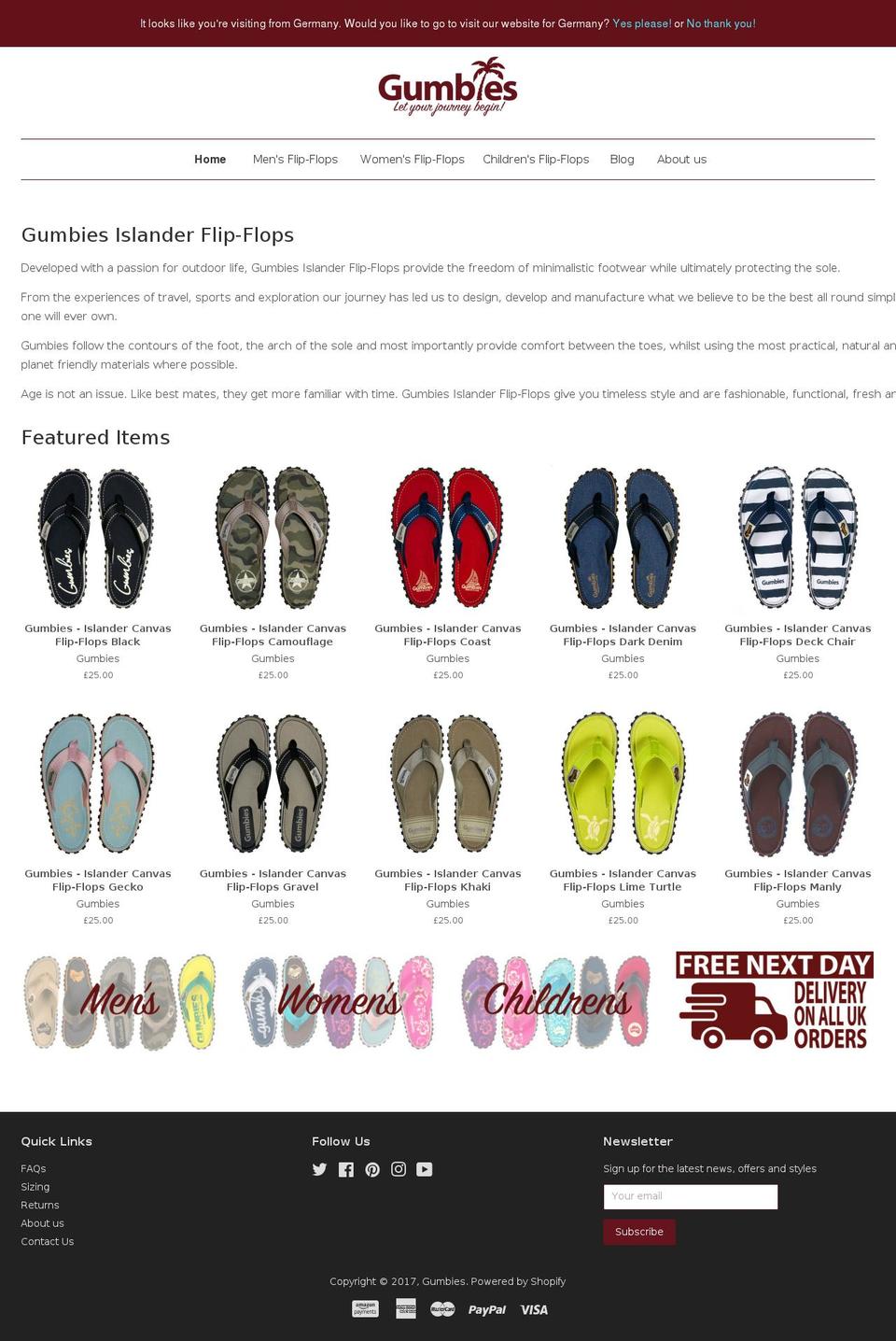 1000milers.com shopify website screenshot