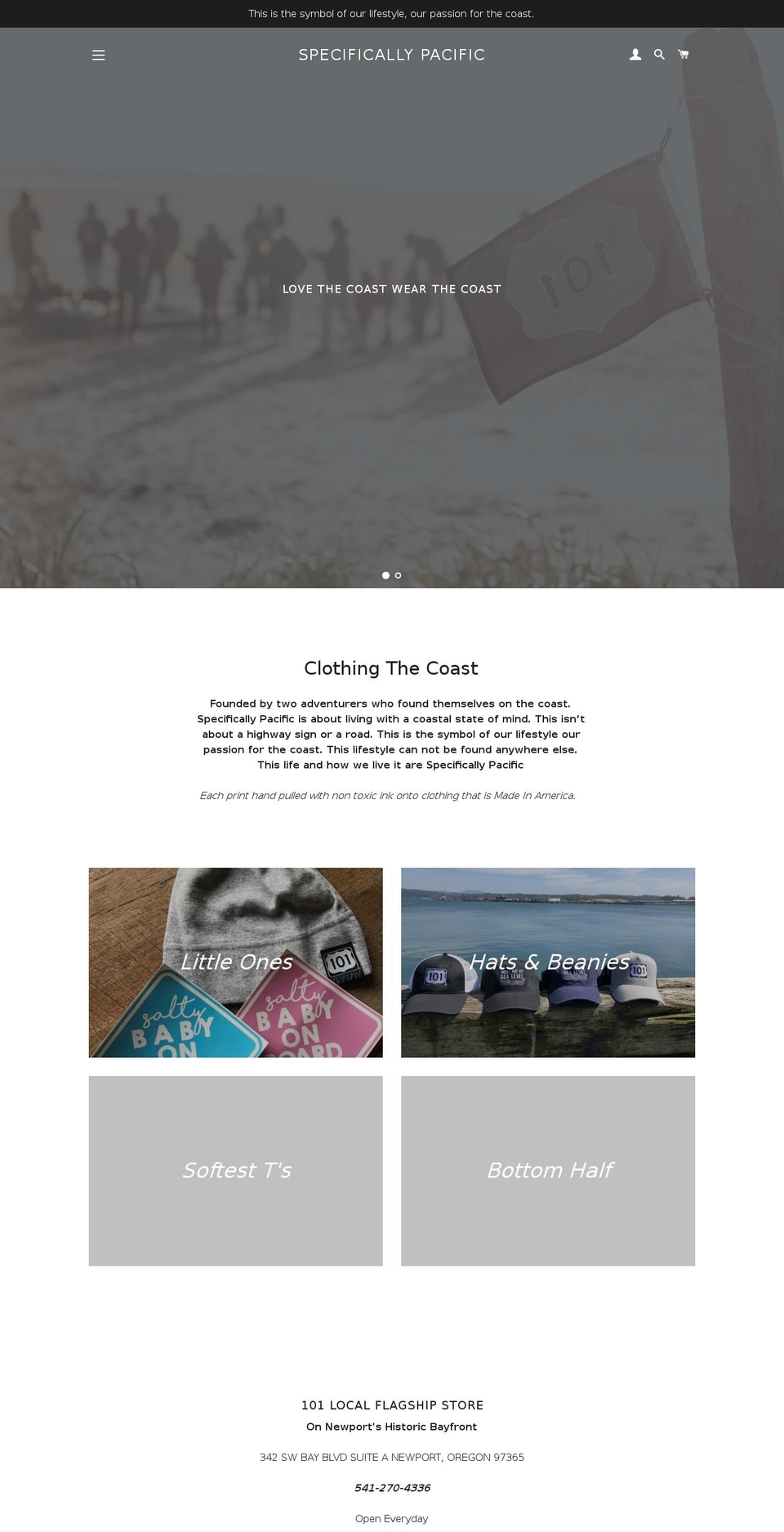 101local.com — Shopify storefront screenshot
