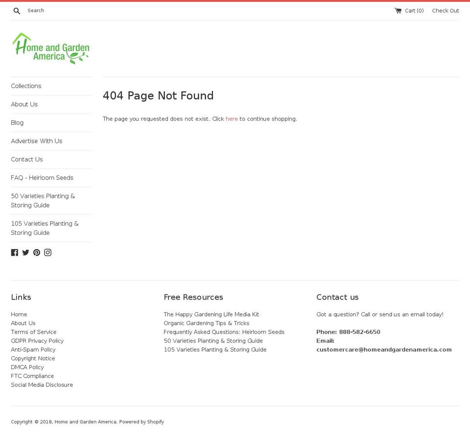 105seeds.com — Shopify storefront screenshot