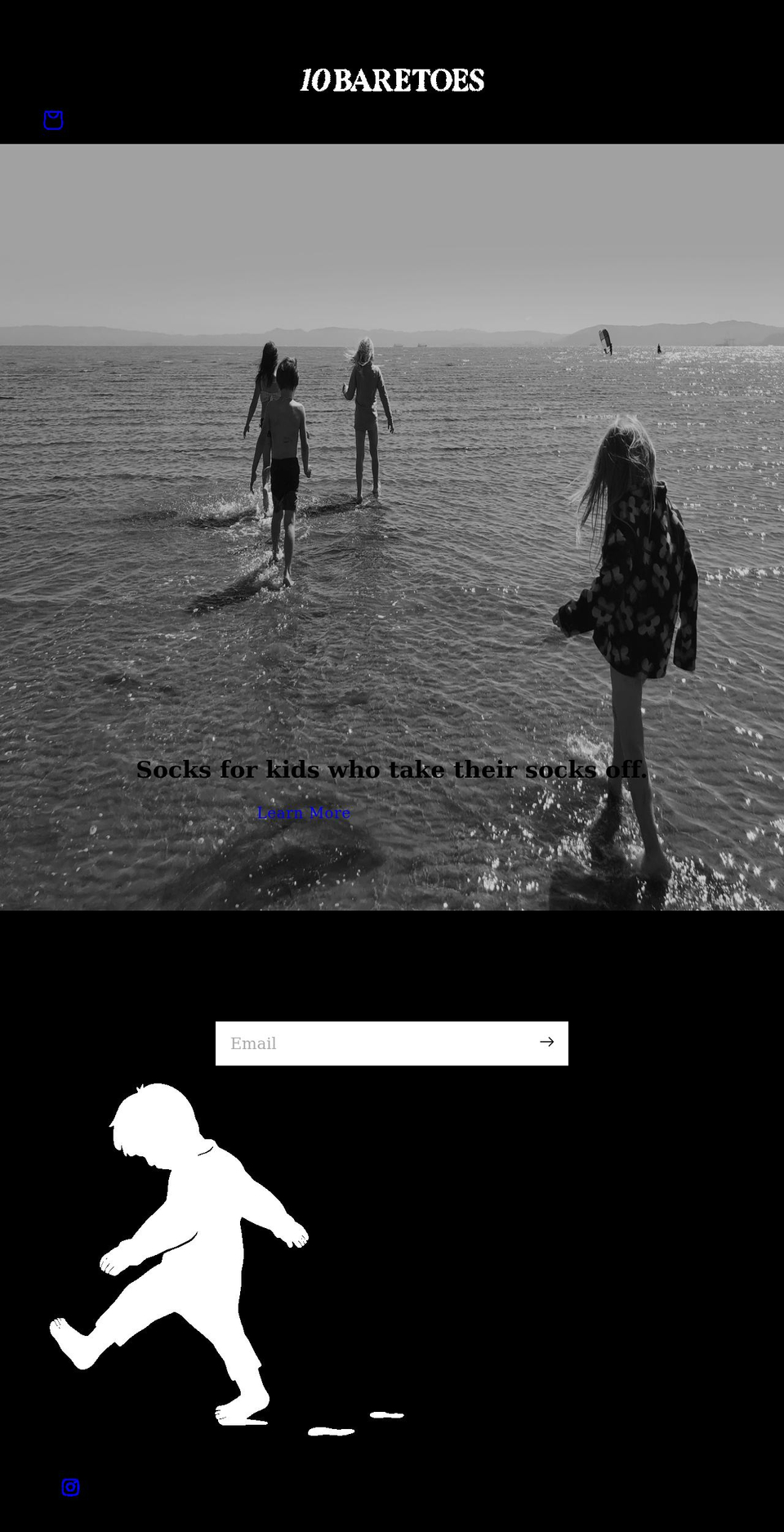 10baretoes.com shopify website screenshot