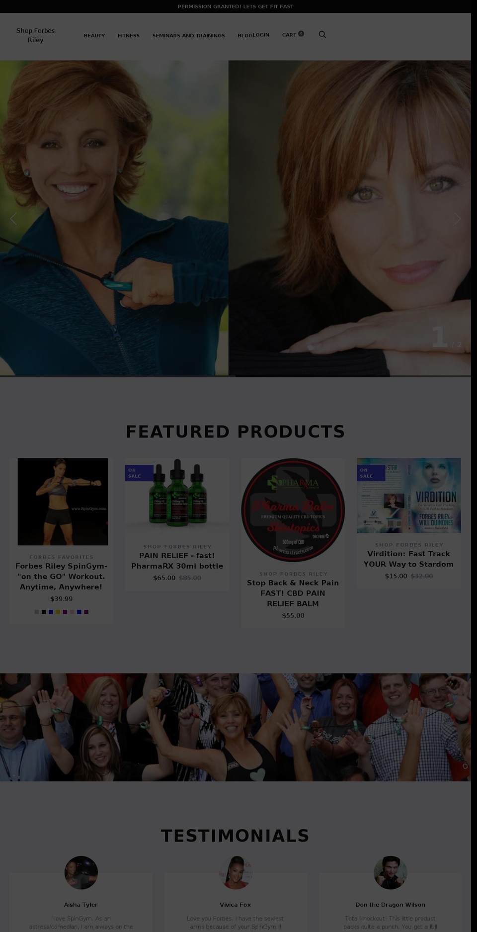 10daytropicaltrimdown.com — Shopify storefront screenshot