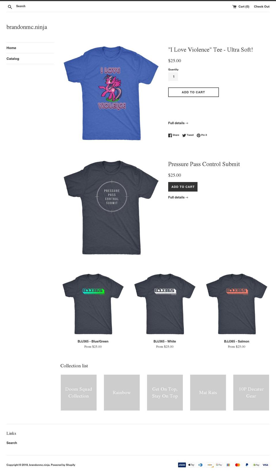 10p4l.com — Shopify storefront screenshot