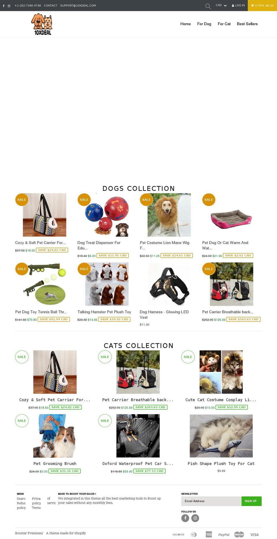 10xdeal.com — Shopify storefront screenshot