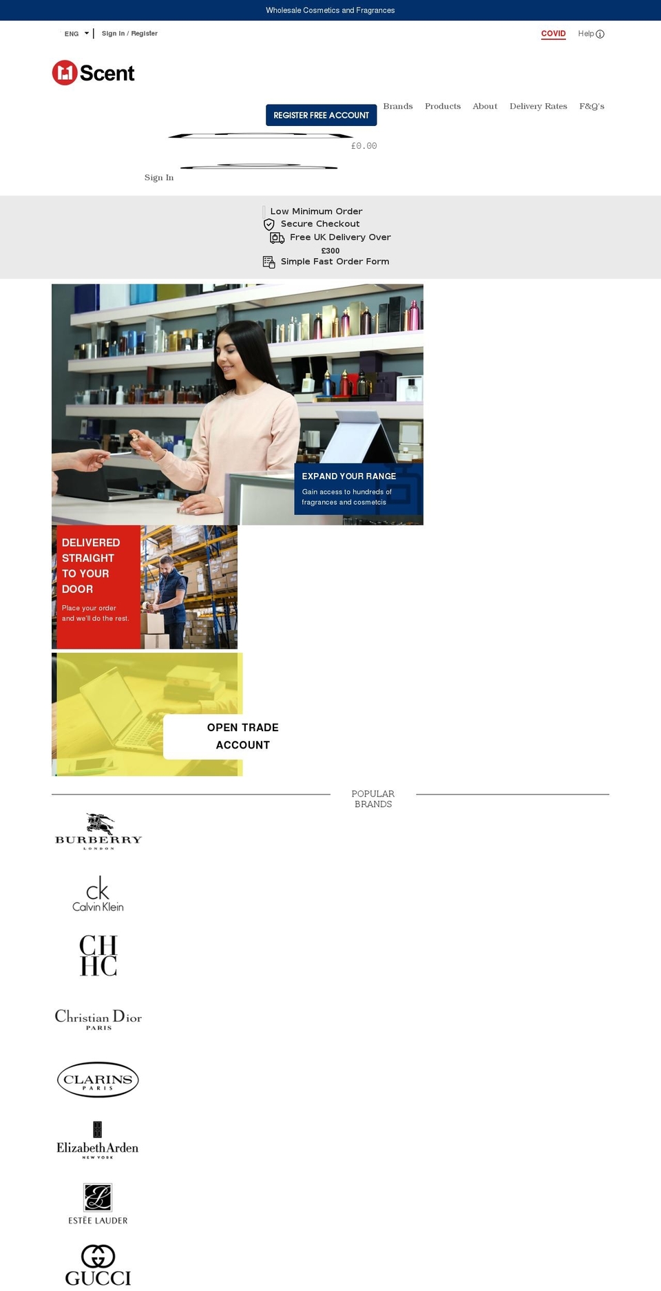 11scent.com shopify website screenshot