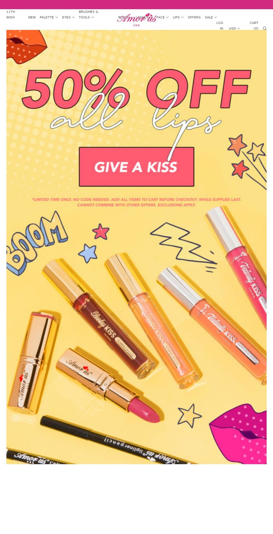 11thwish.com shopify website screenshot