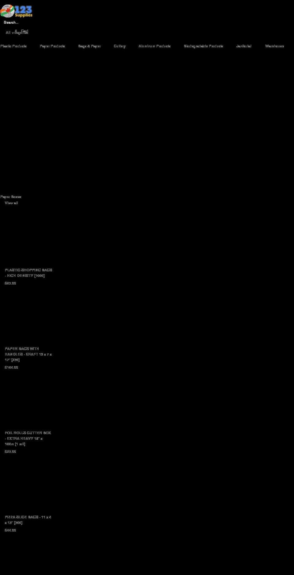 123supplies.ca shopify website screenshot