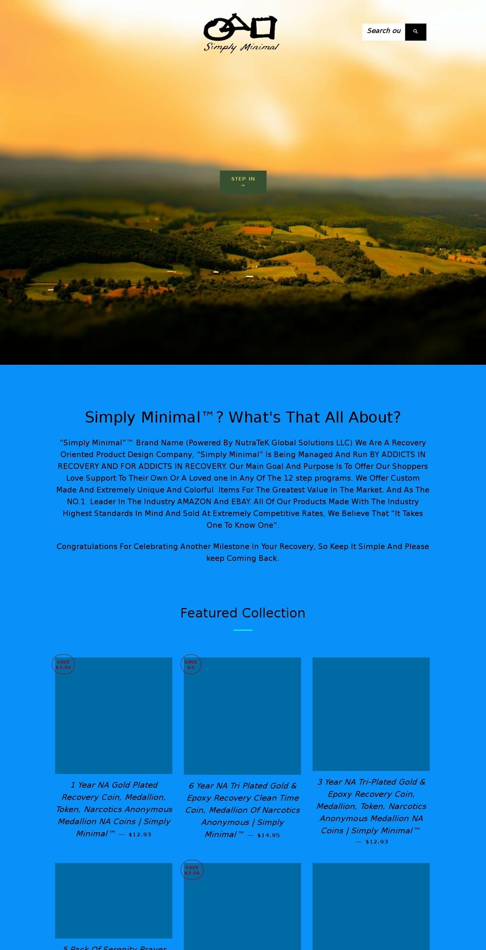 12simple.com — Shopify storefront screenshot
