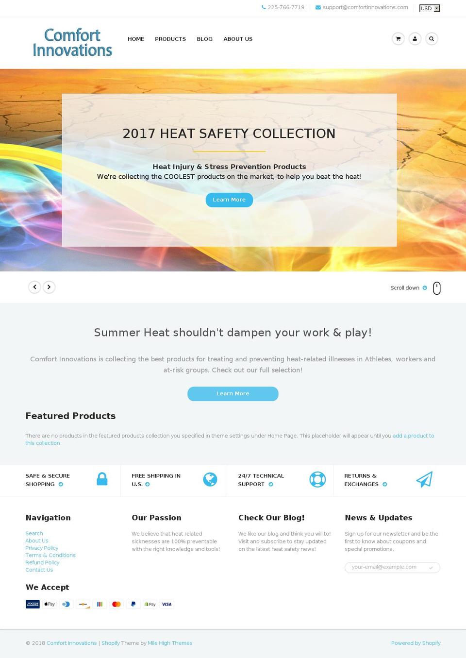 12voltmobileairconditioner.com — Shopify storefront screenshot