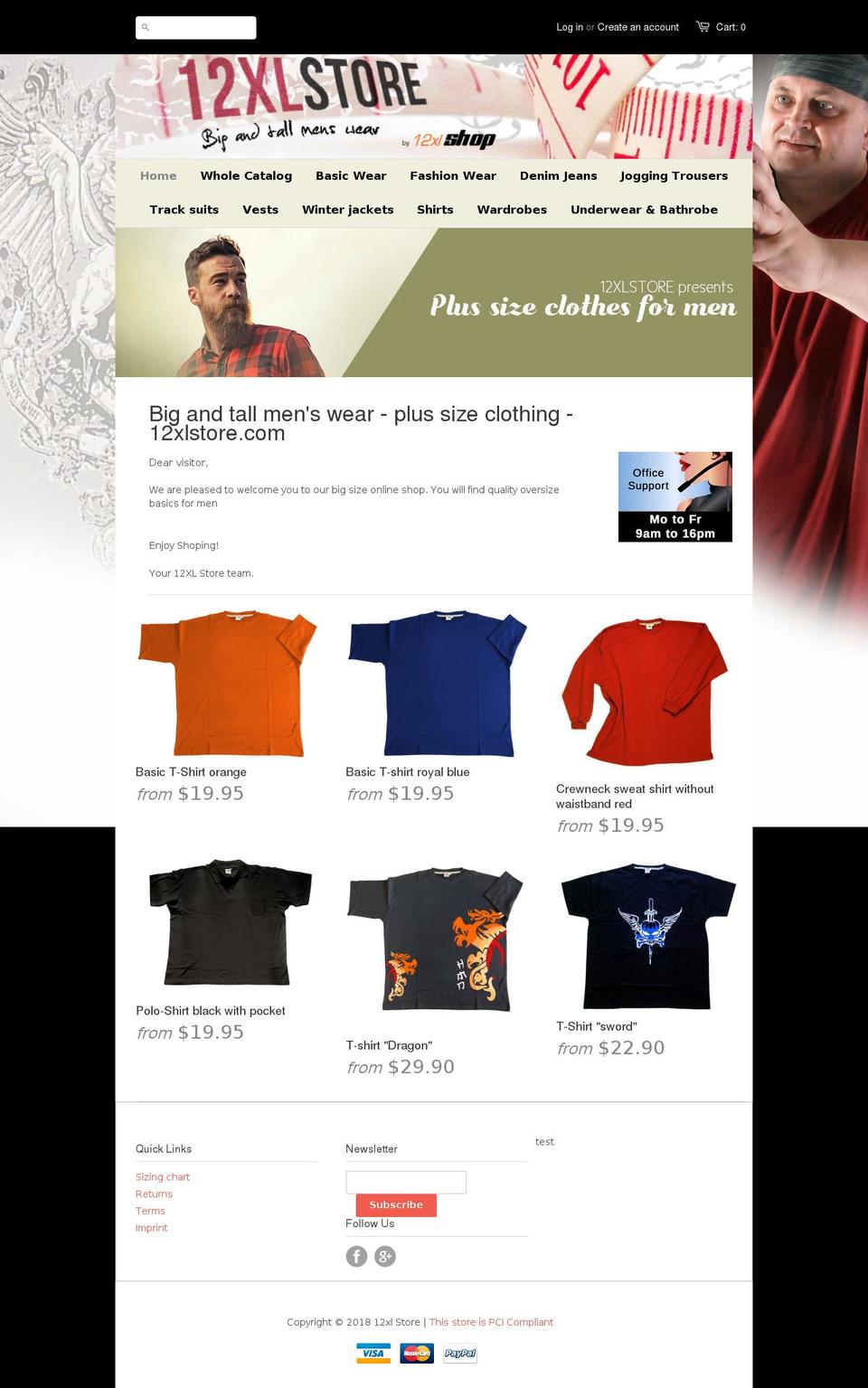 12xl-shop.com — Shopify storefront screenshot