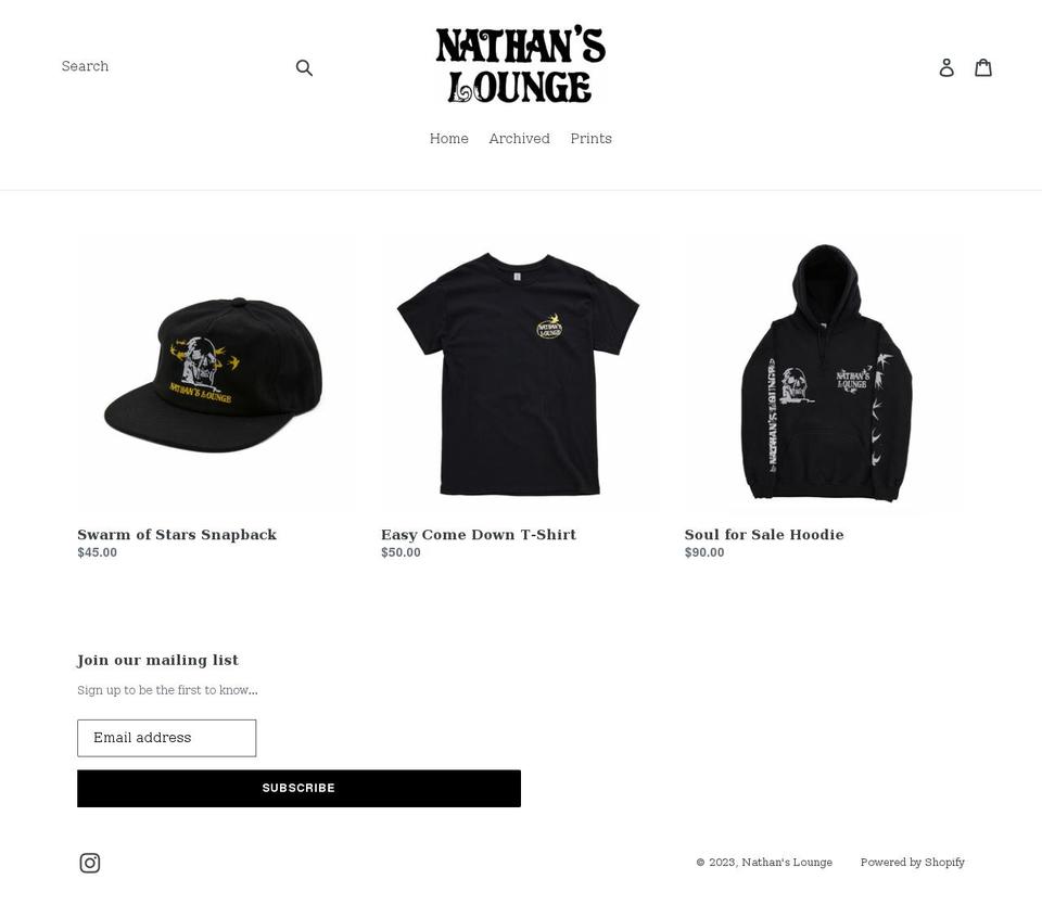 1306nak.com — Shopify storefront screenshot
