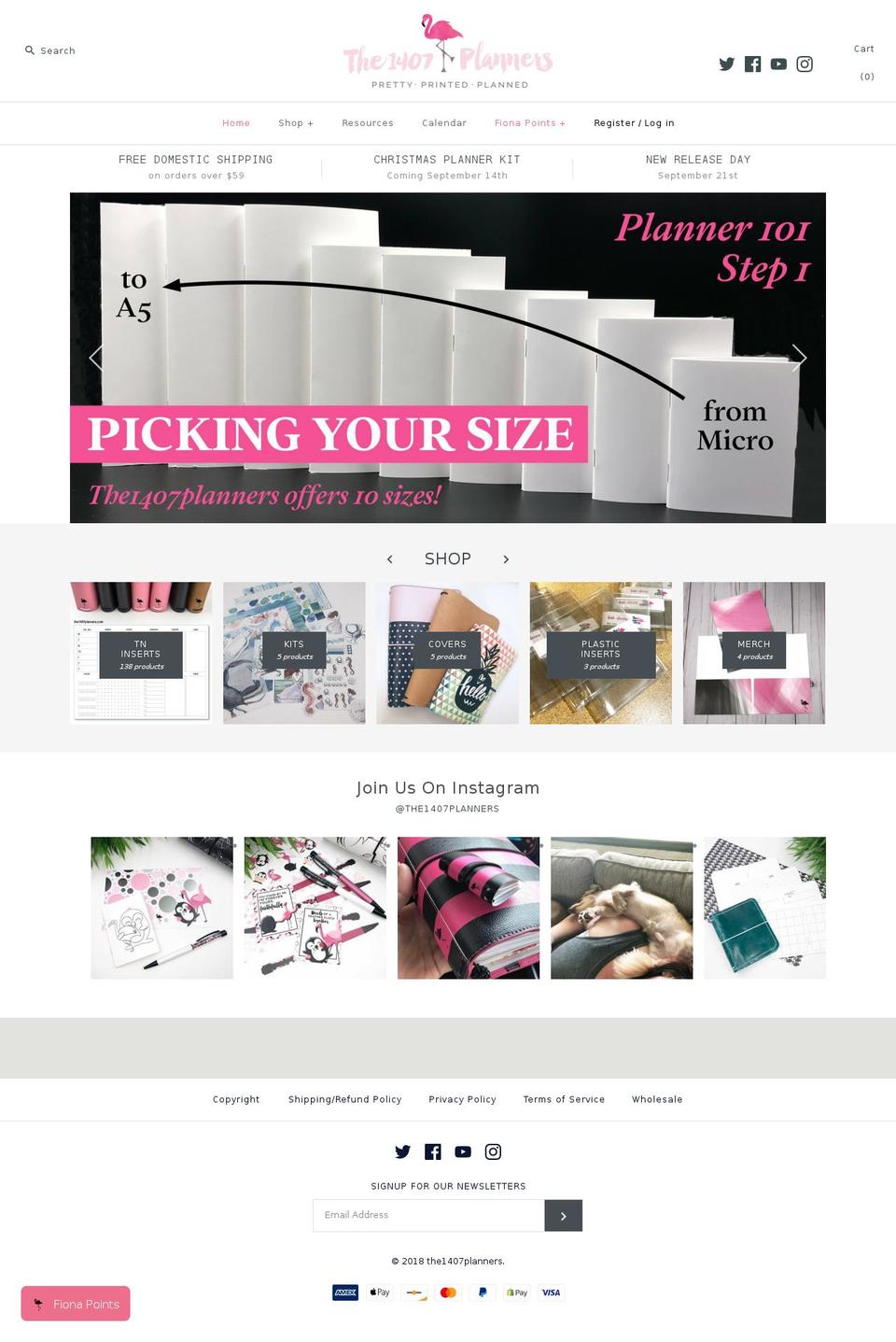 Pre SEO Copy of Symmetry Shopify theme site example 1407planners.com