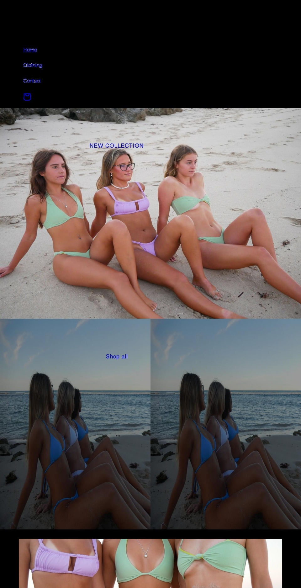 143clothing.com shopify website screenshot