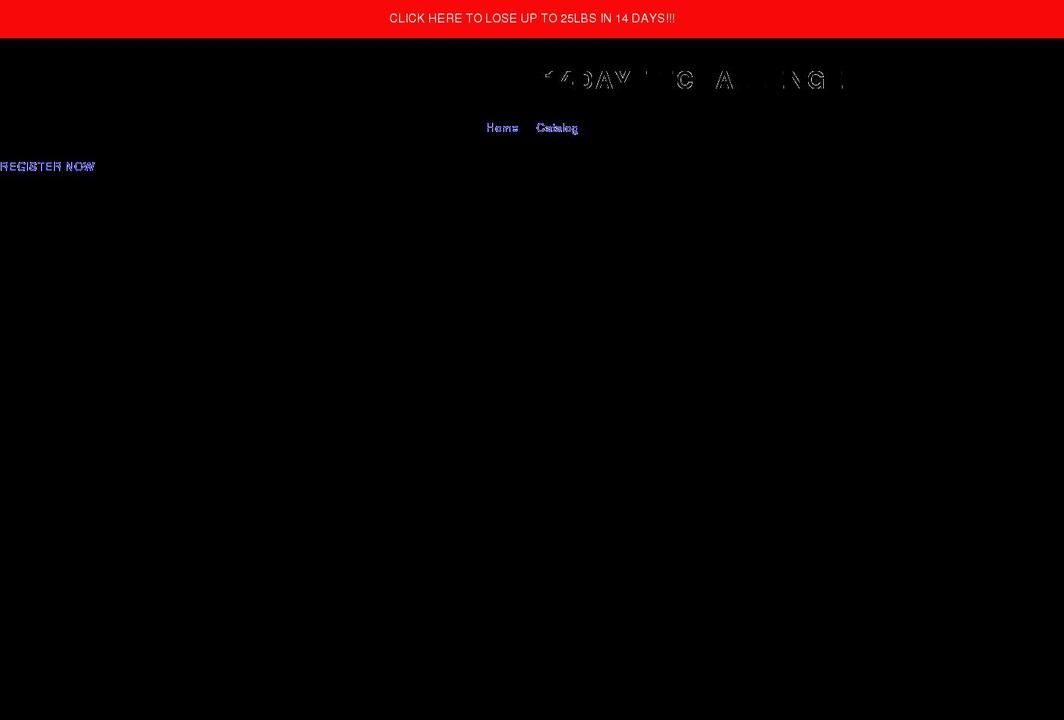 14dayfitchallenge.com shopify website screenshot
