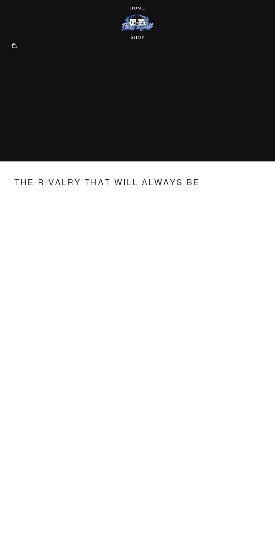 15501roadtohell.com shopify website screenshot