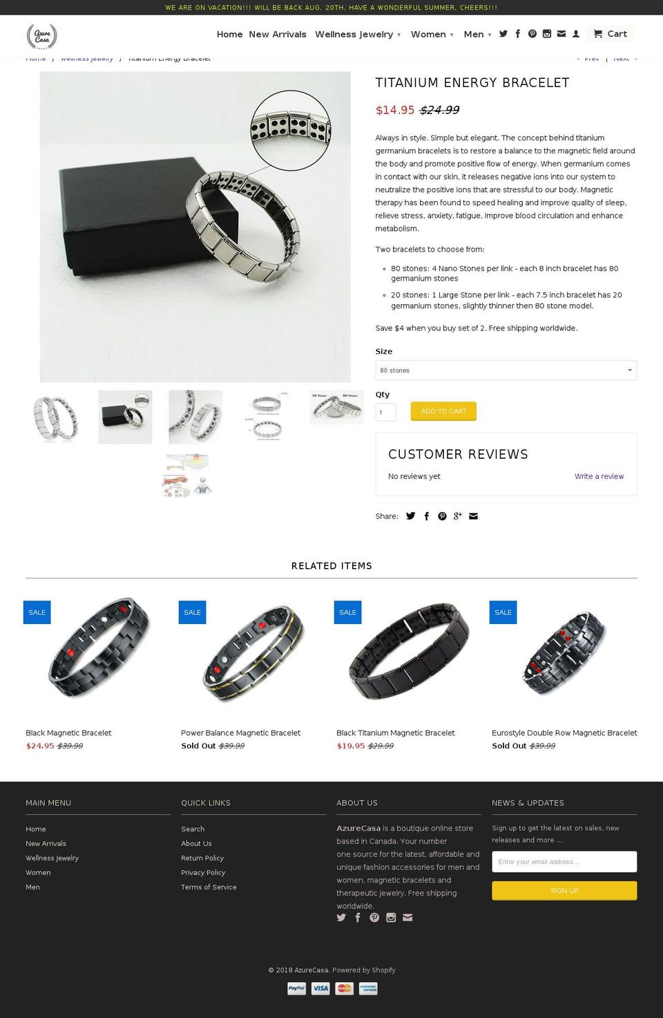 15bucks.com — Shopify storefront screenshot