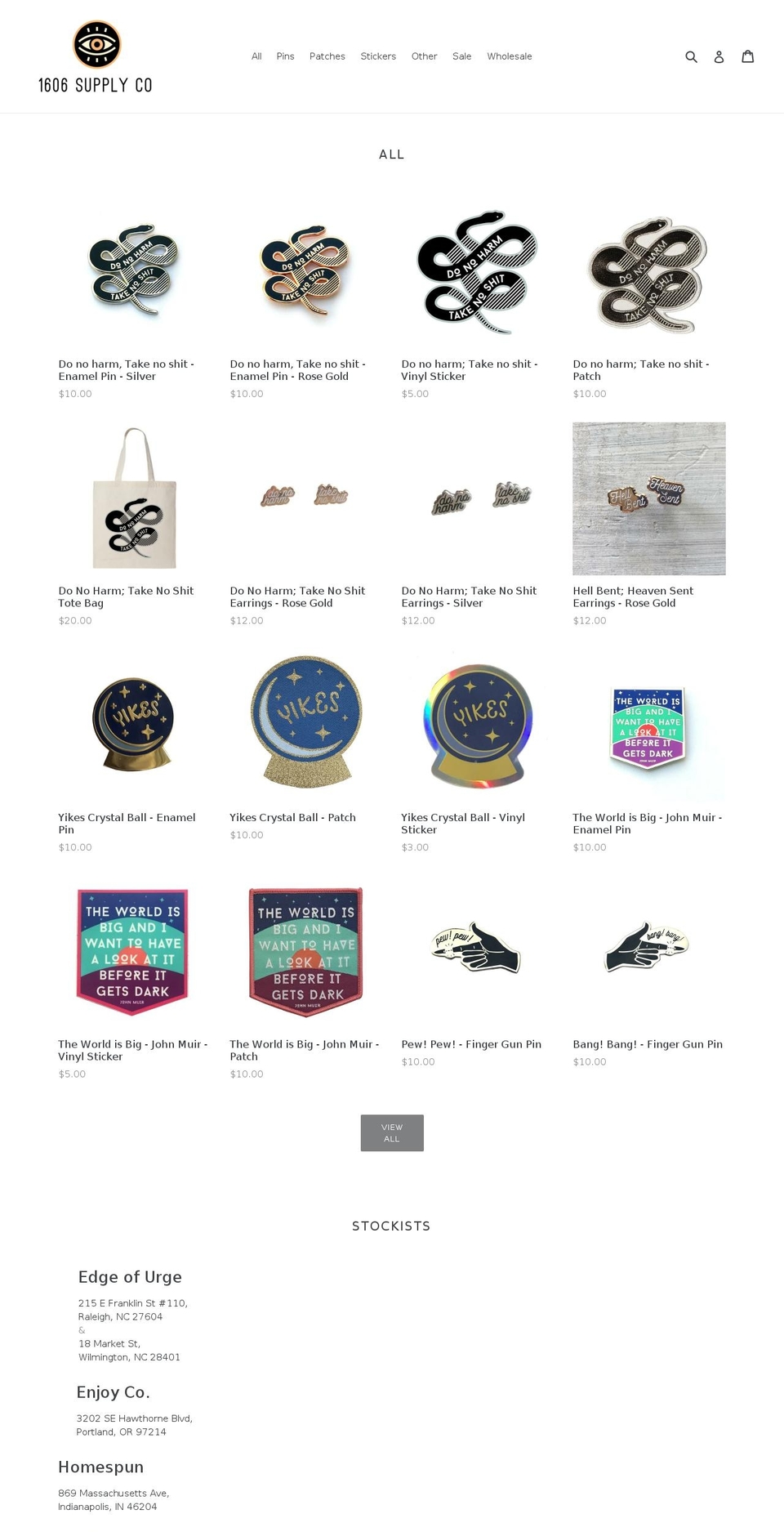 1606textileanddesign.com shopify website screenshot