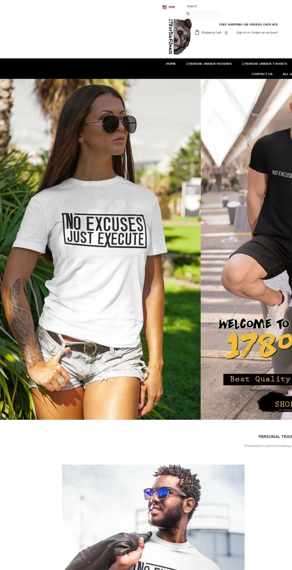 178ordie.com shopify website screenshot