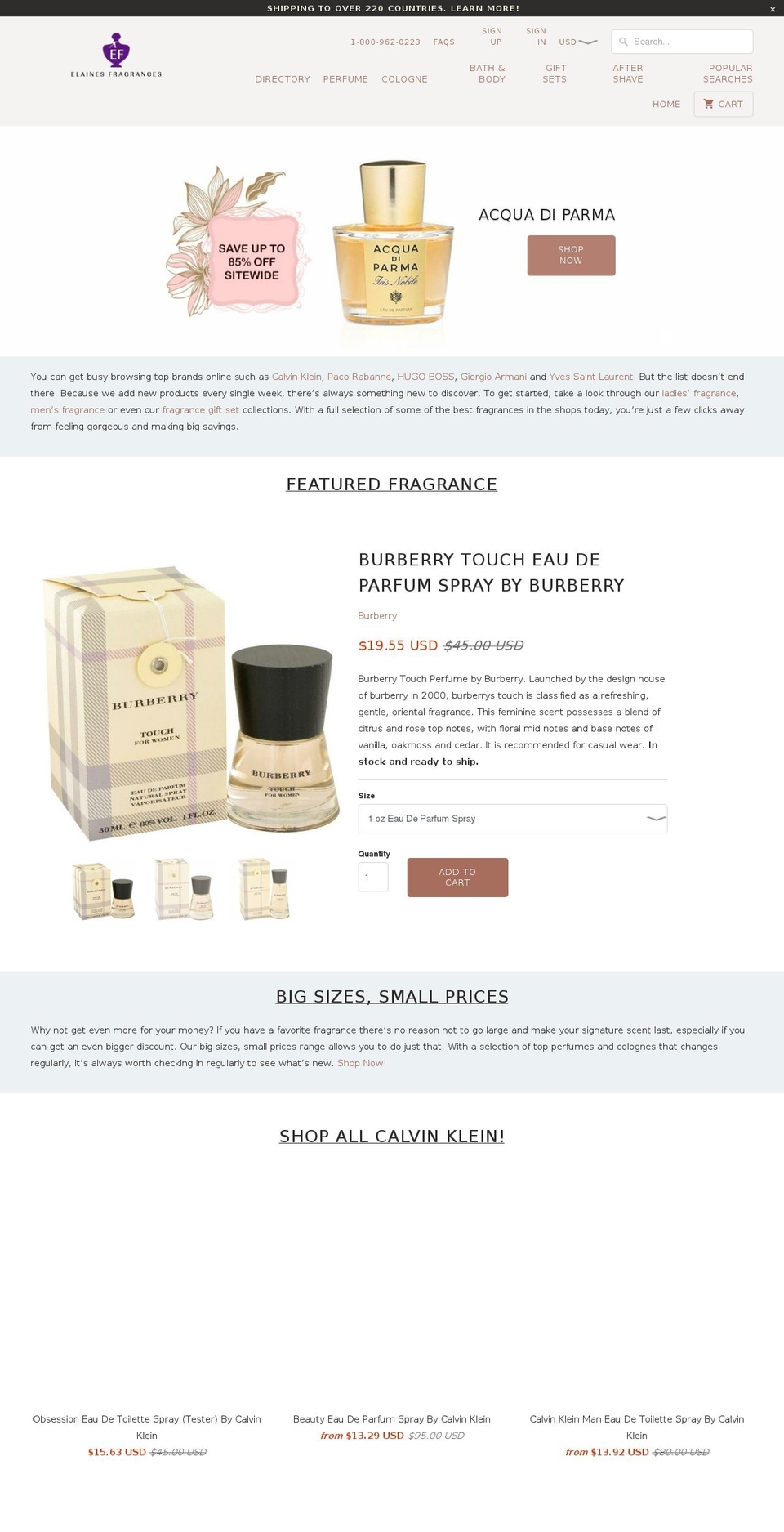 1800consign.com shopify website screenshot