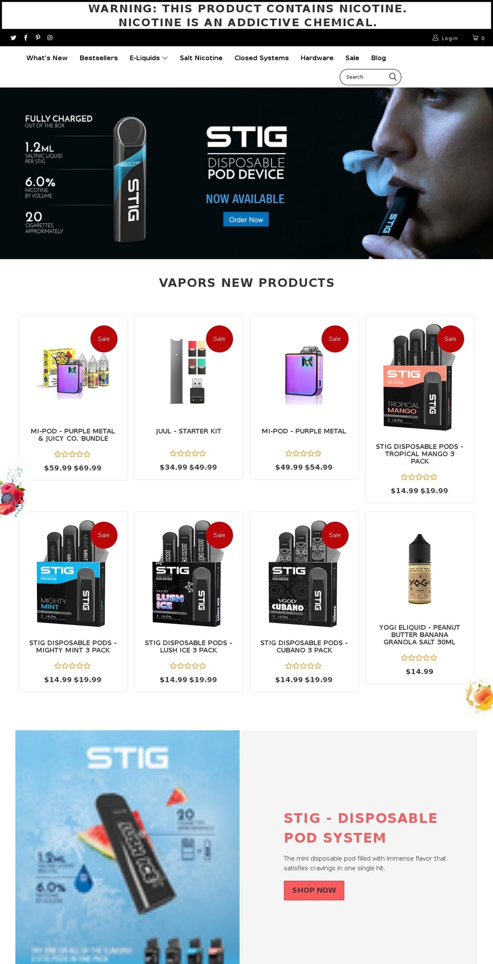 Plug Production Backup 5-3 Shopify theme site example 1800ecigs.com