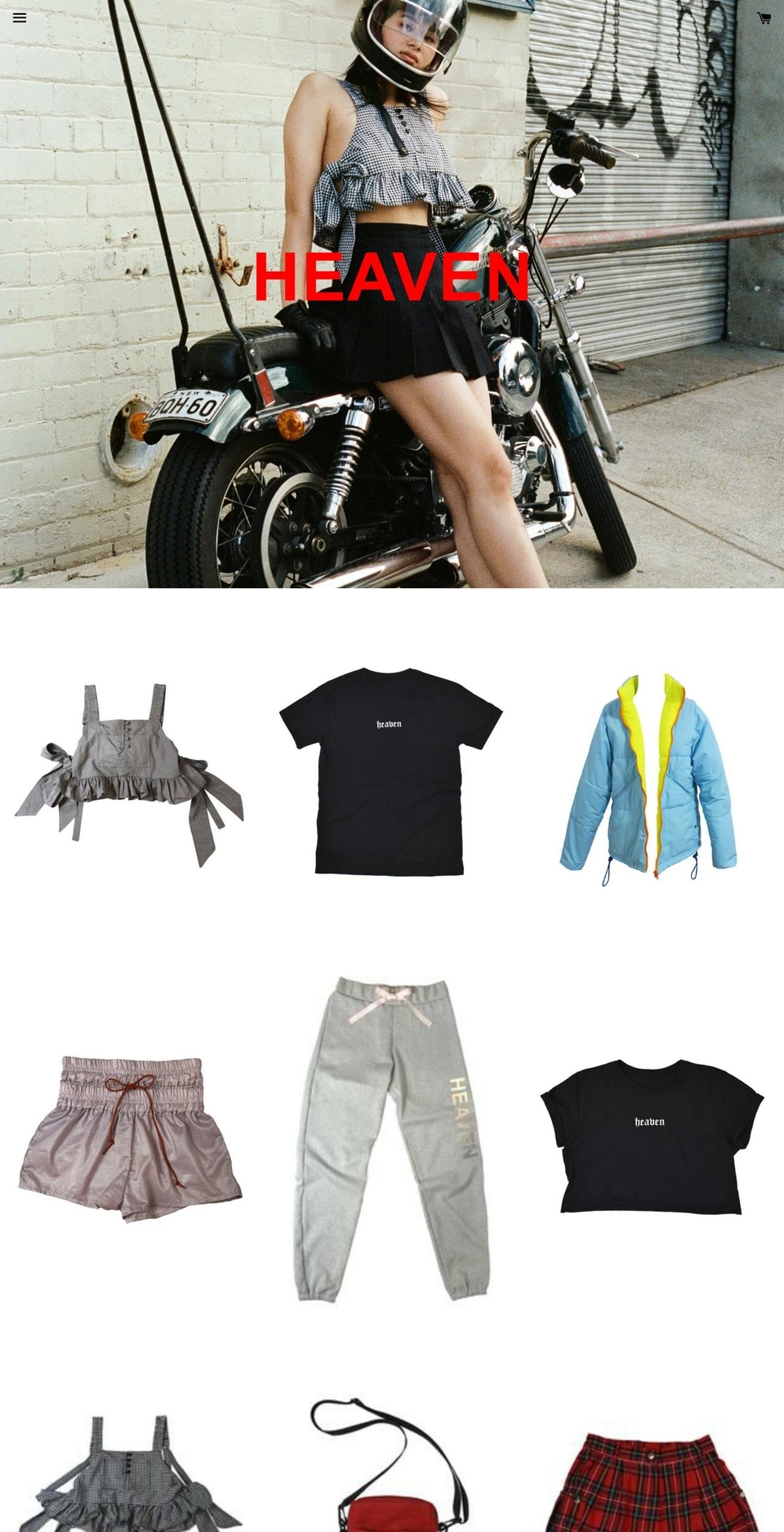 1800heaven.com — Shopify storefront screenshot