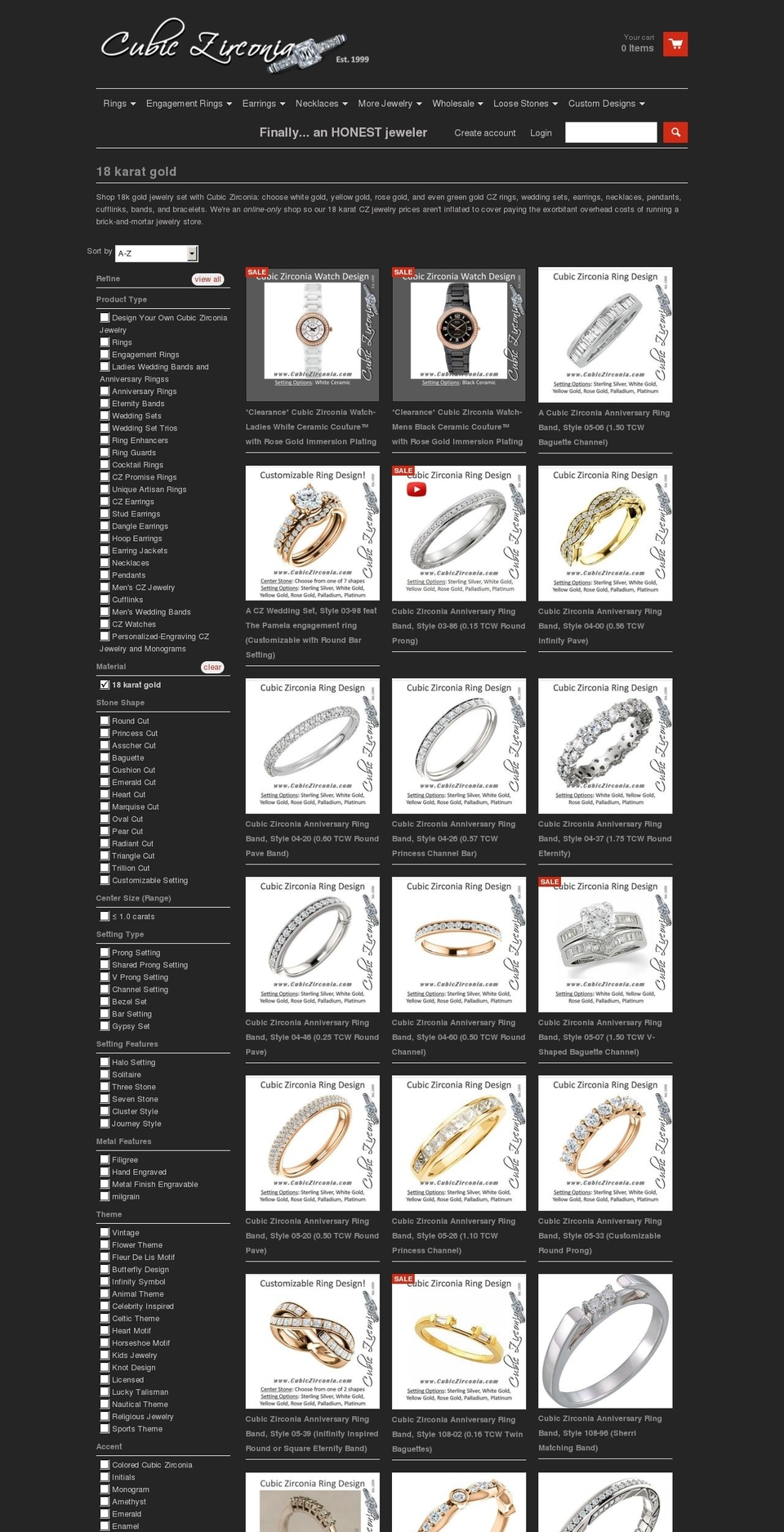 Back to Black (9\/24\/15) Copy of React (Amir Jan) 2 Shopify theme site example 18kczjewelry.com