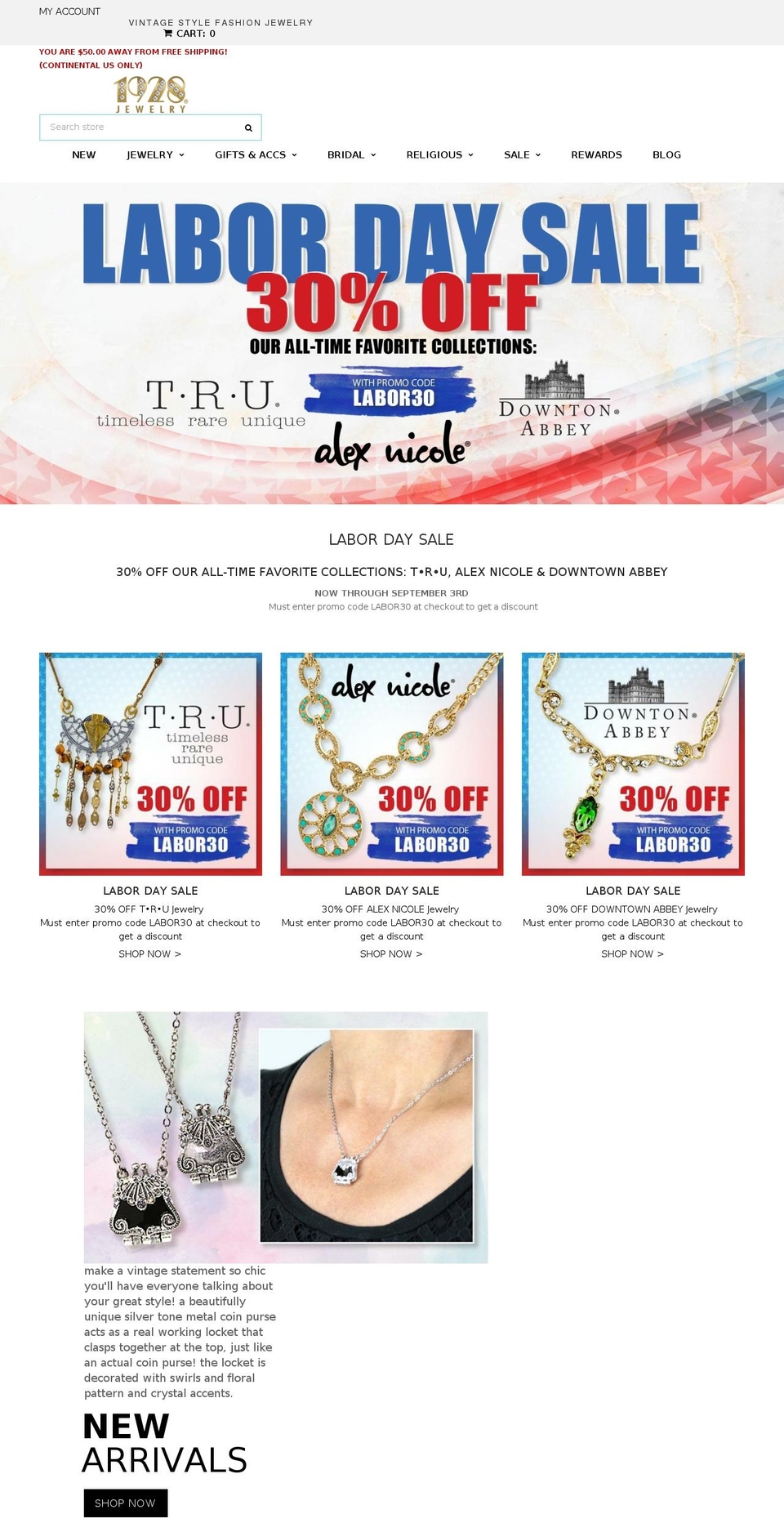 theme363 W\/BOLD UPSELL FINE 6\/30 2PM Shopify theme site example 1928-jewelry.company
