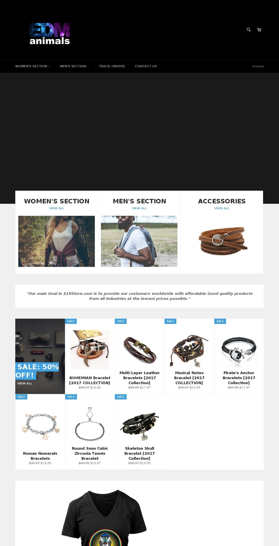 19dollarstore.com shopify website screenshot