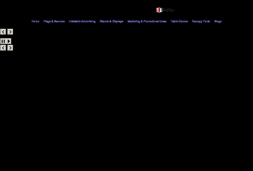 1adisplay.com shopify website screenshot