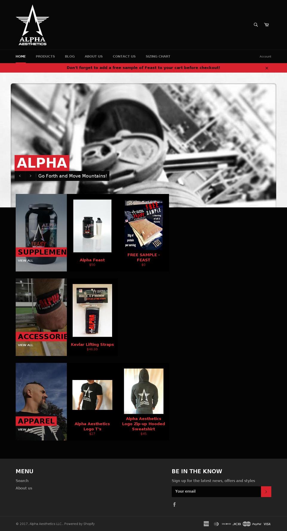 1alphamf.com shopify website screenshot