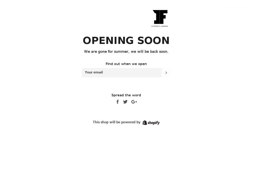 1figures.com shopify website screenshot