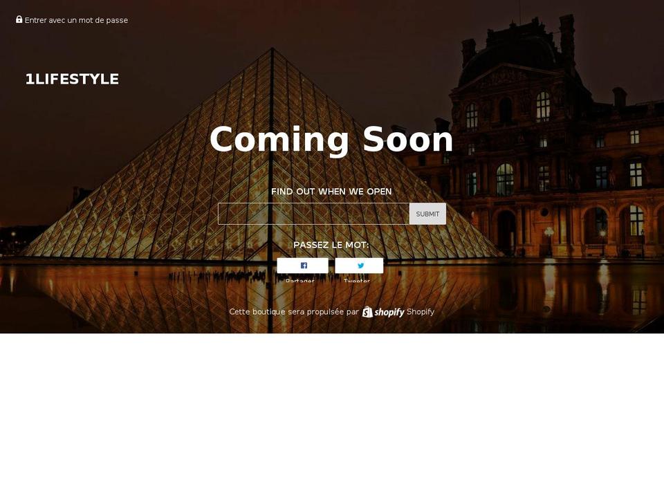 1life-style.com shopify website screenshot