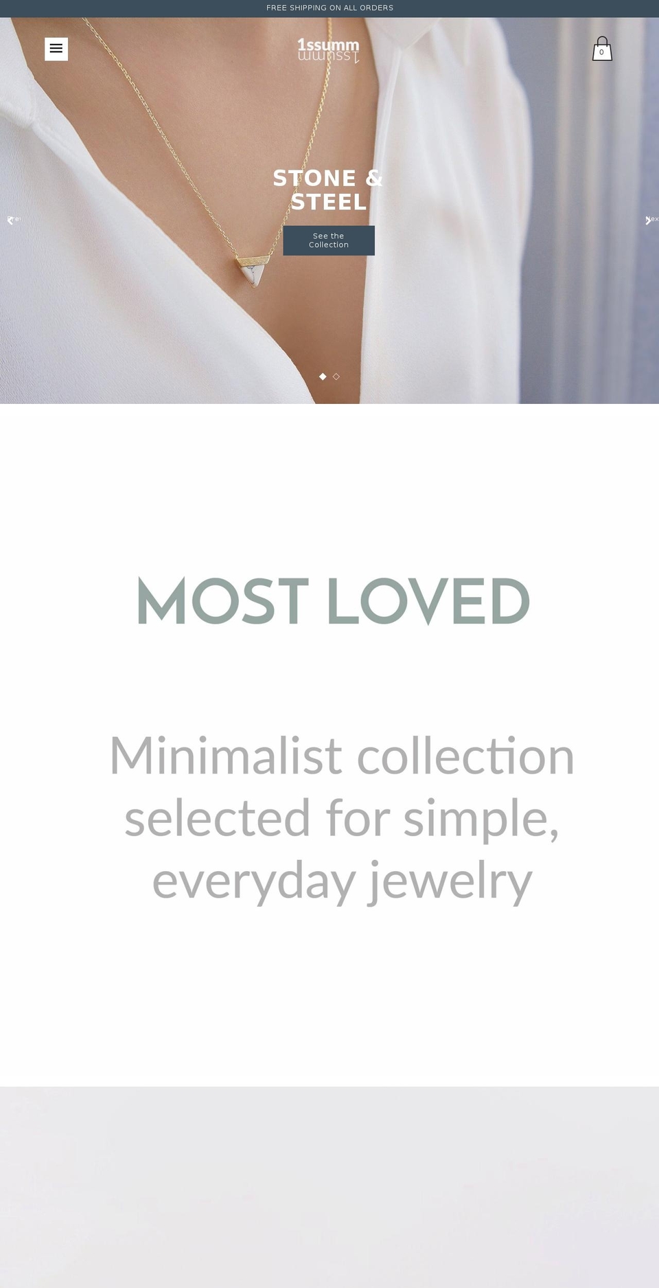 1ssumm.com — Shopify storefront screenshot
