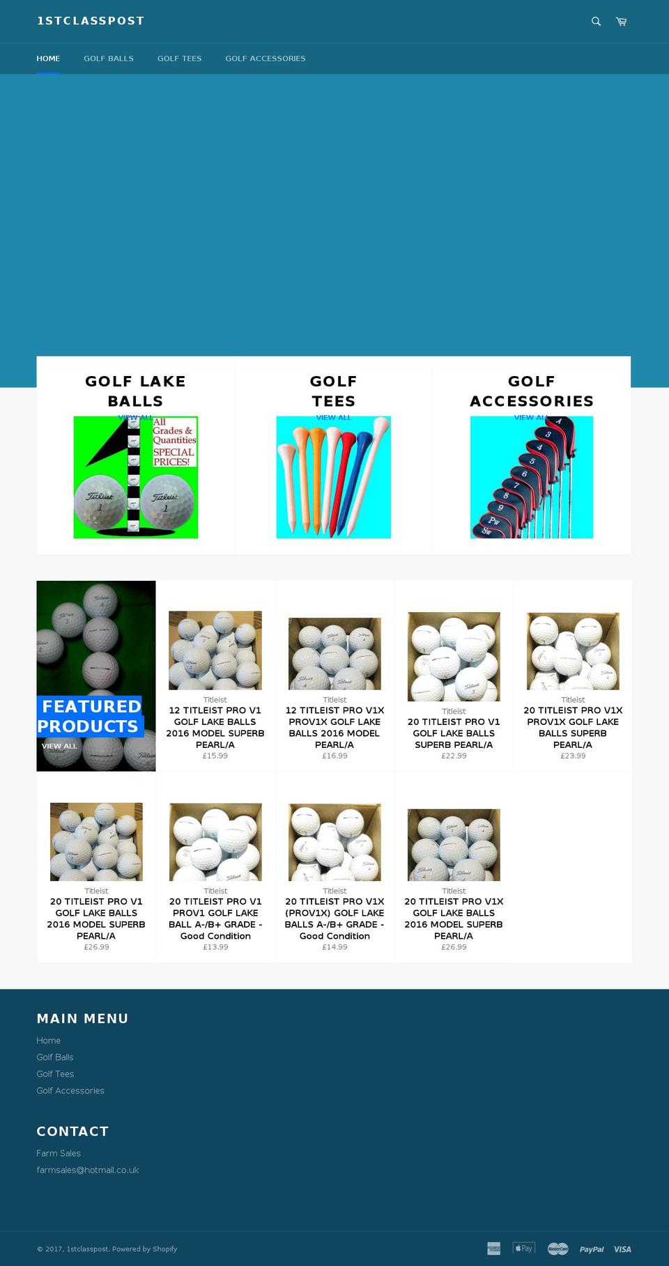 1stclasspost.com shopify website screenshot