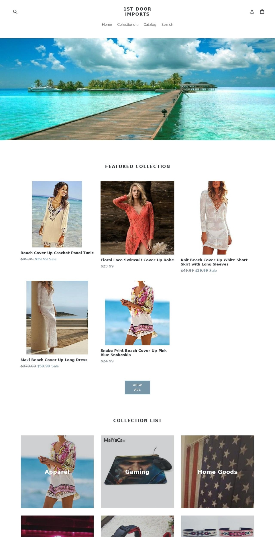 1stdoorimports.com — Shopify storefront screenshot