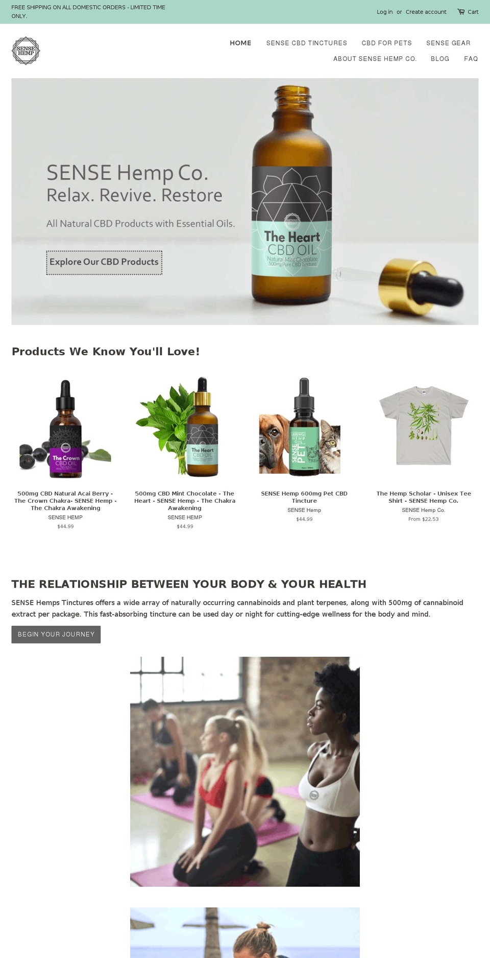 1stnaturalcbd.com — Shopify storefront screenshot