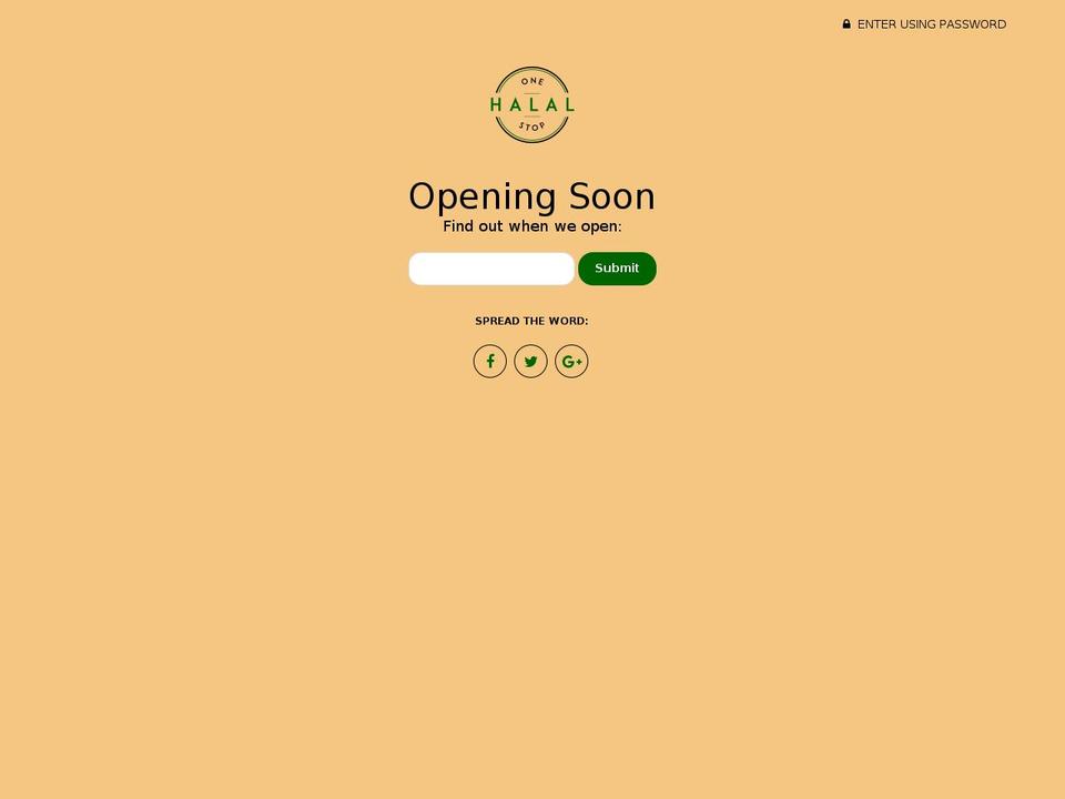 1stophalal.com — Shopify storefront screenshot