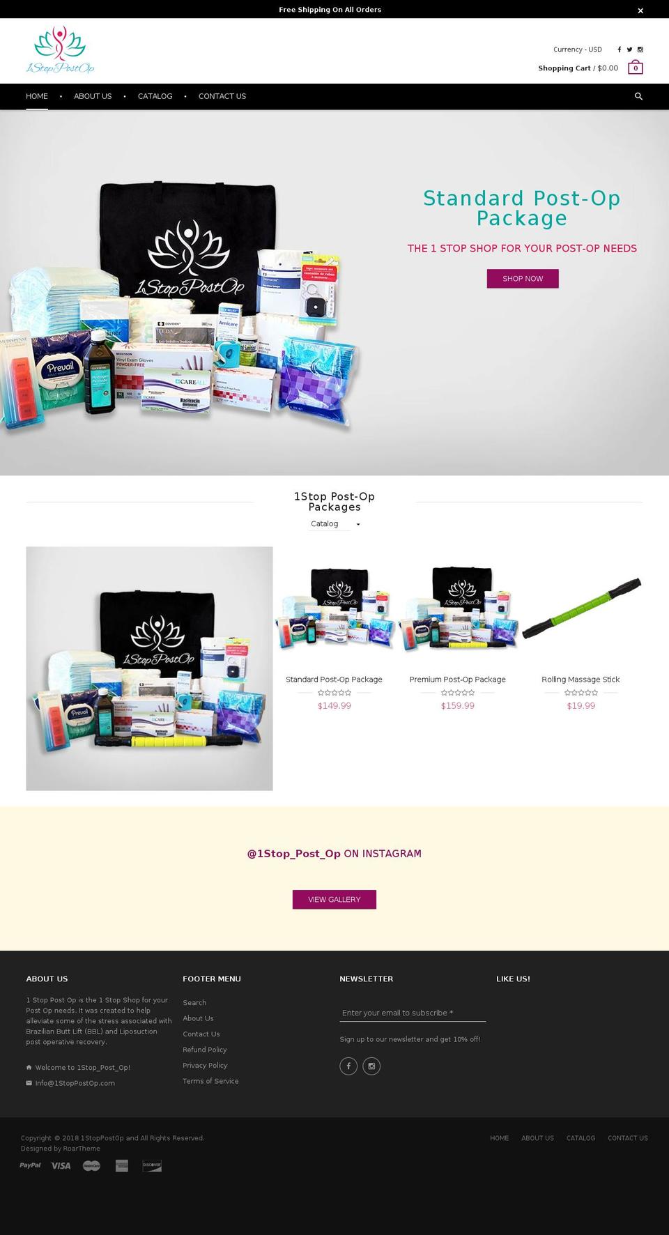 rt-material3-v1-4 Shopify theme site example 1stoppostop.com