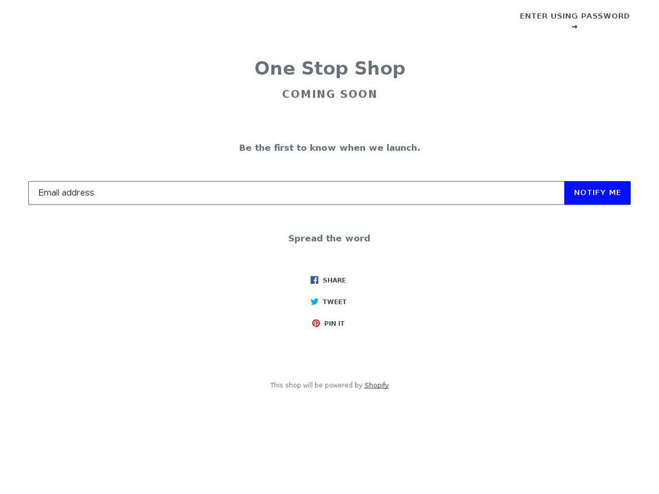 1stopshop.store shopify website screenshot