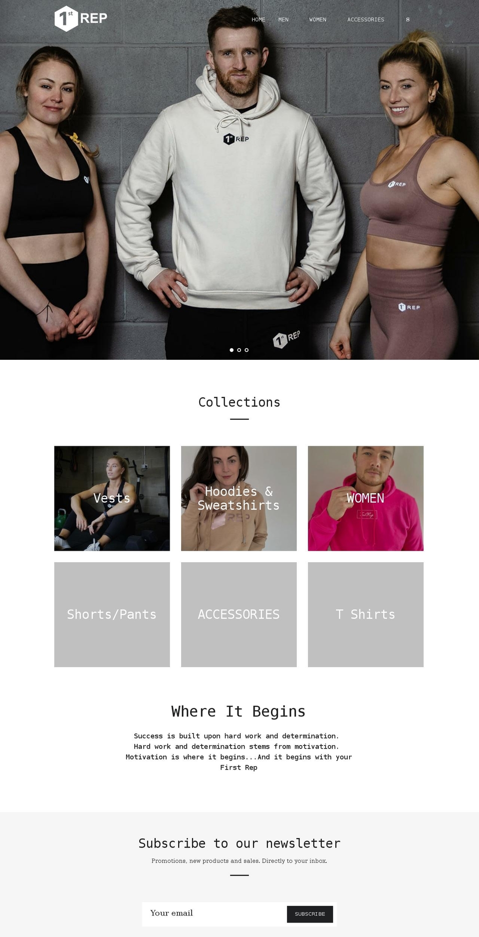 1strep.com shopify website screenshot