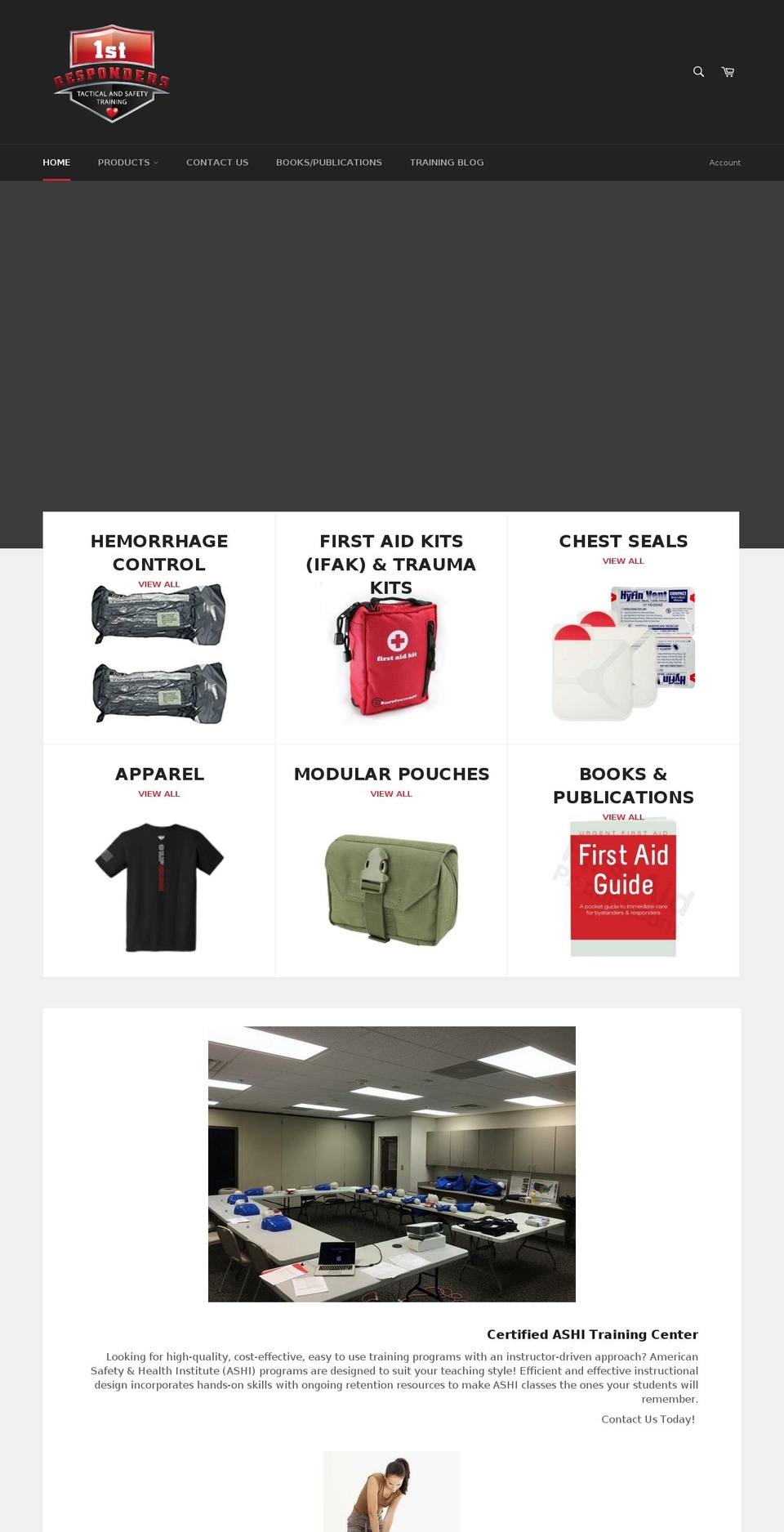 1strespondersfirst.com — Shopify storefront screenshot