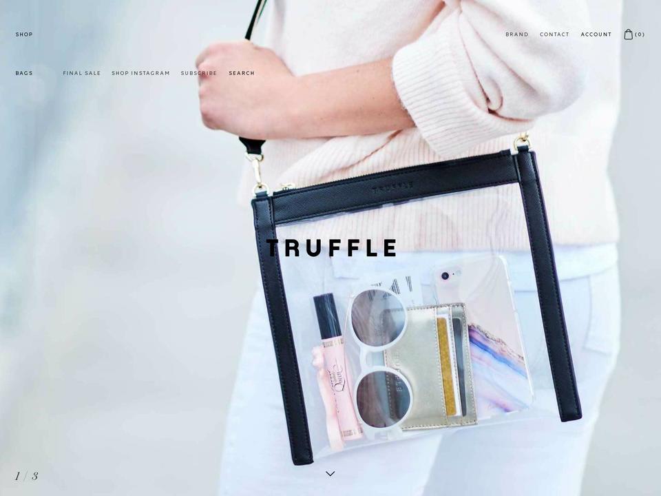 1truffle.com shopify website screenshot