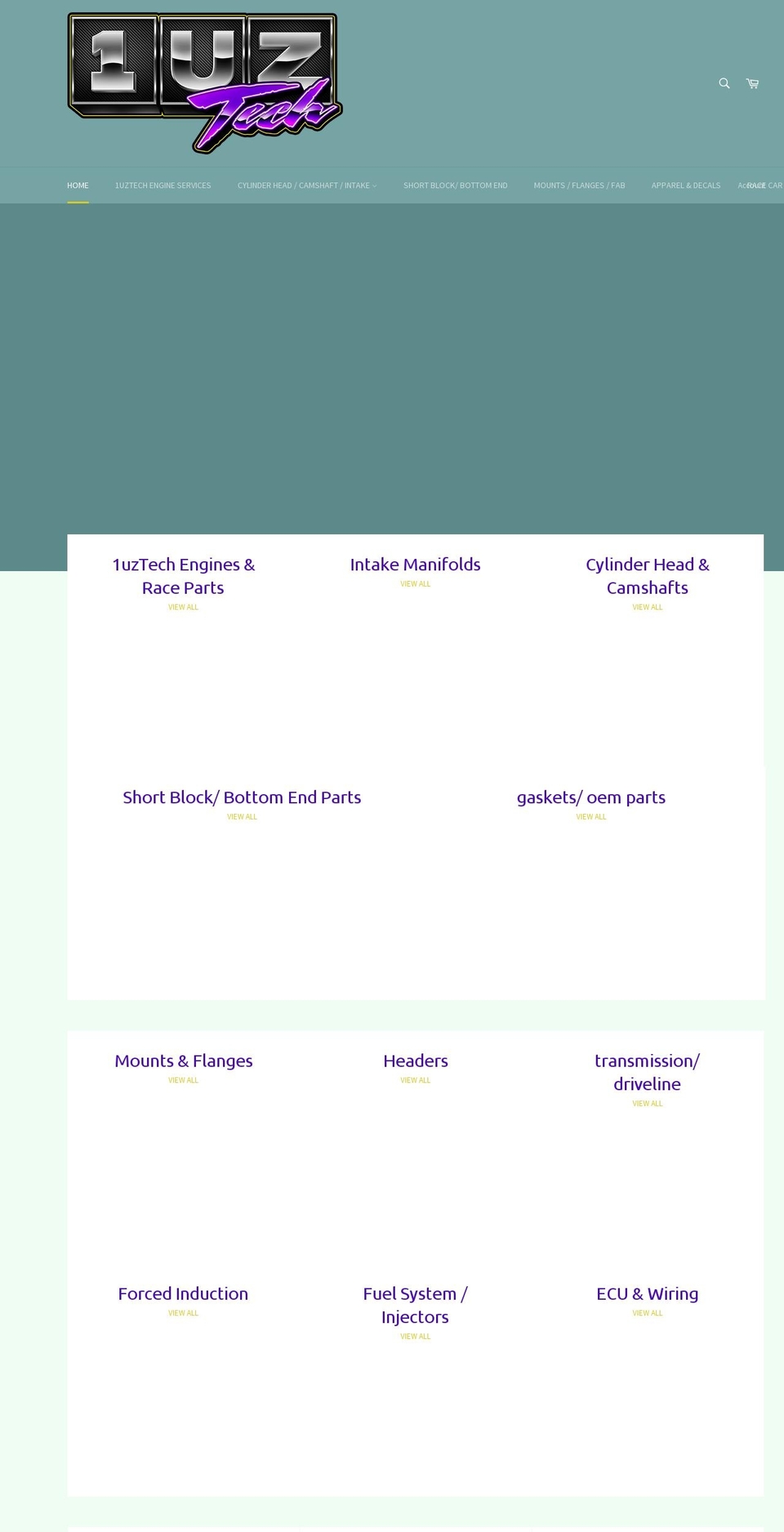 1uztech.com — Shopify storefront screenshot