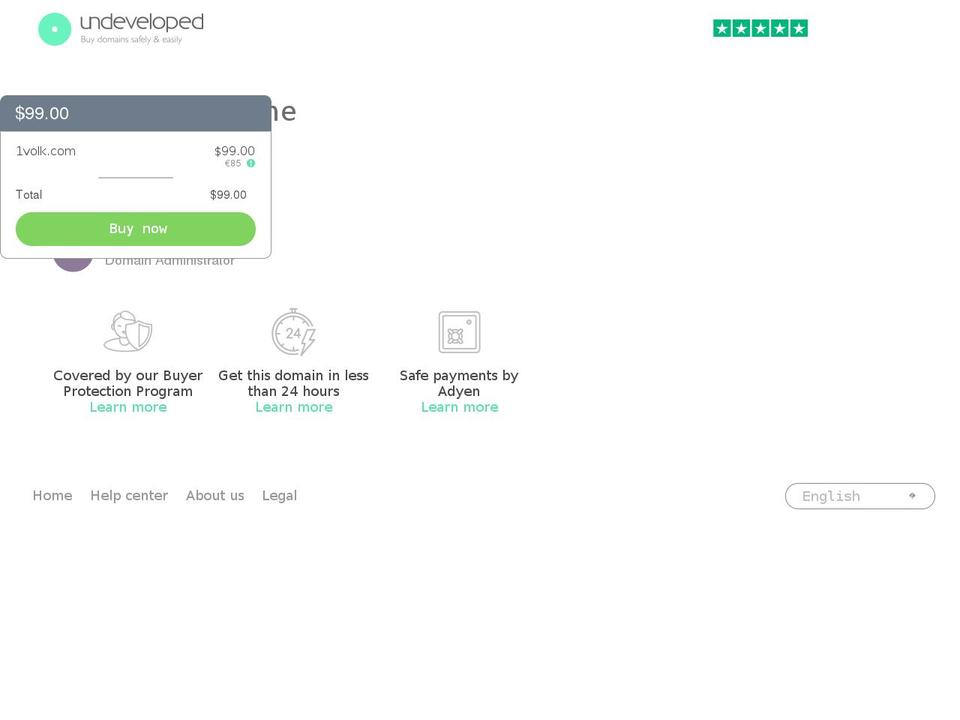1volk.com shopify website screenshot
