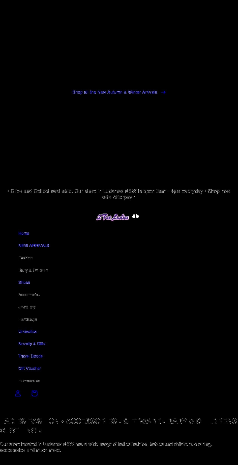 2-fat-ladies.myshopify.com shopify website screenshot