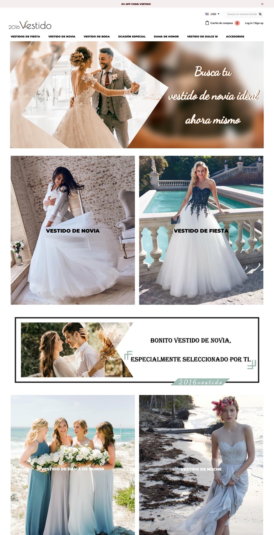 Jolilis-template--- Shopify theme site example 2016vestido.com