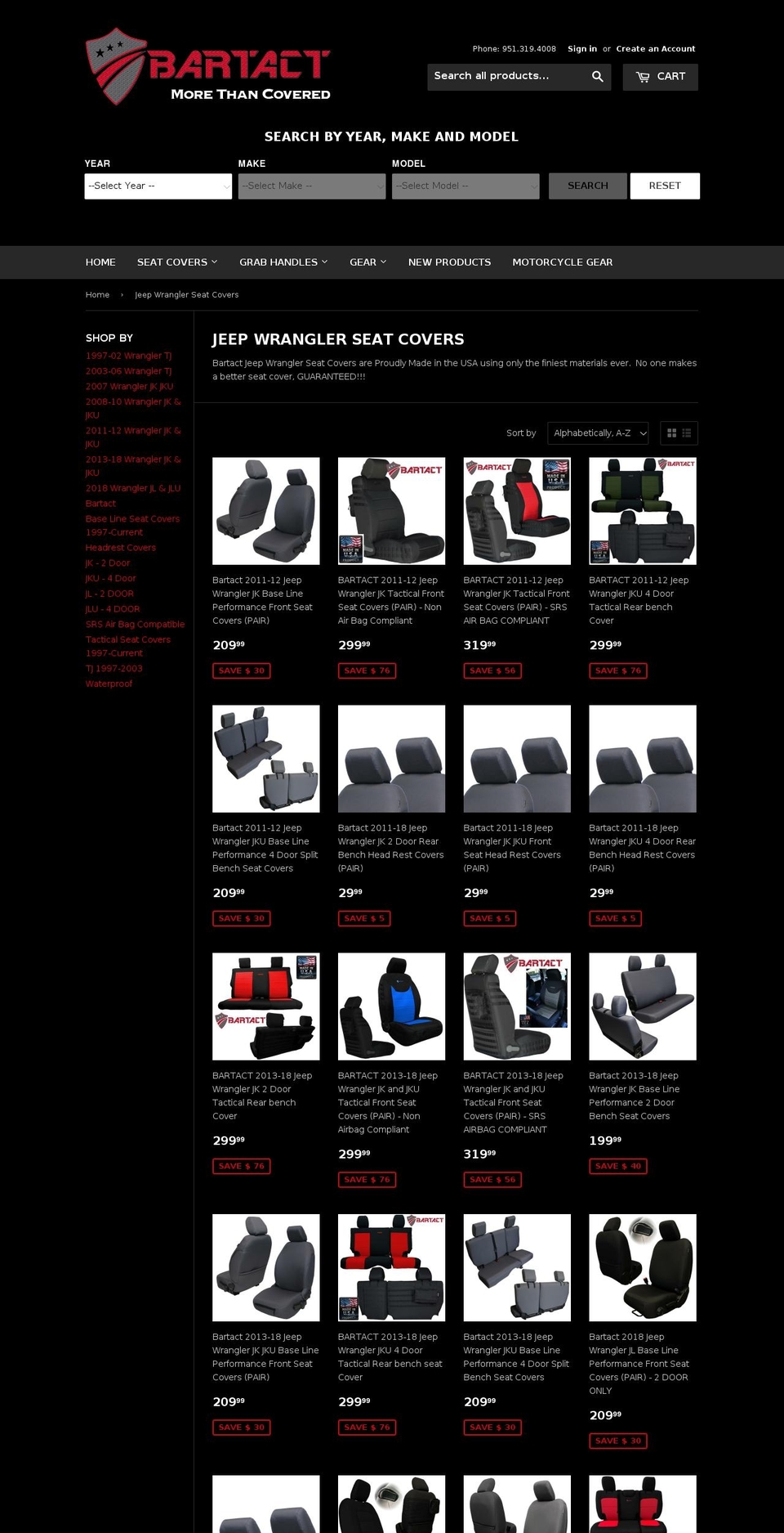 2018jl.com — Shopify storefront screenshot