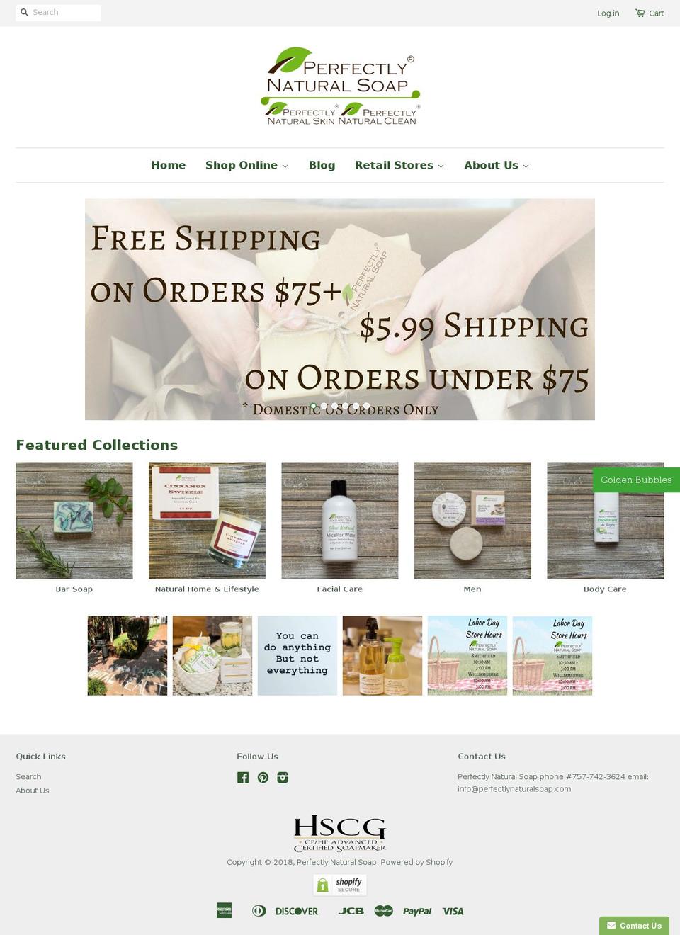 202main.com — Shopify storefront screenshot